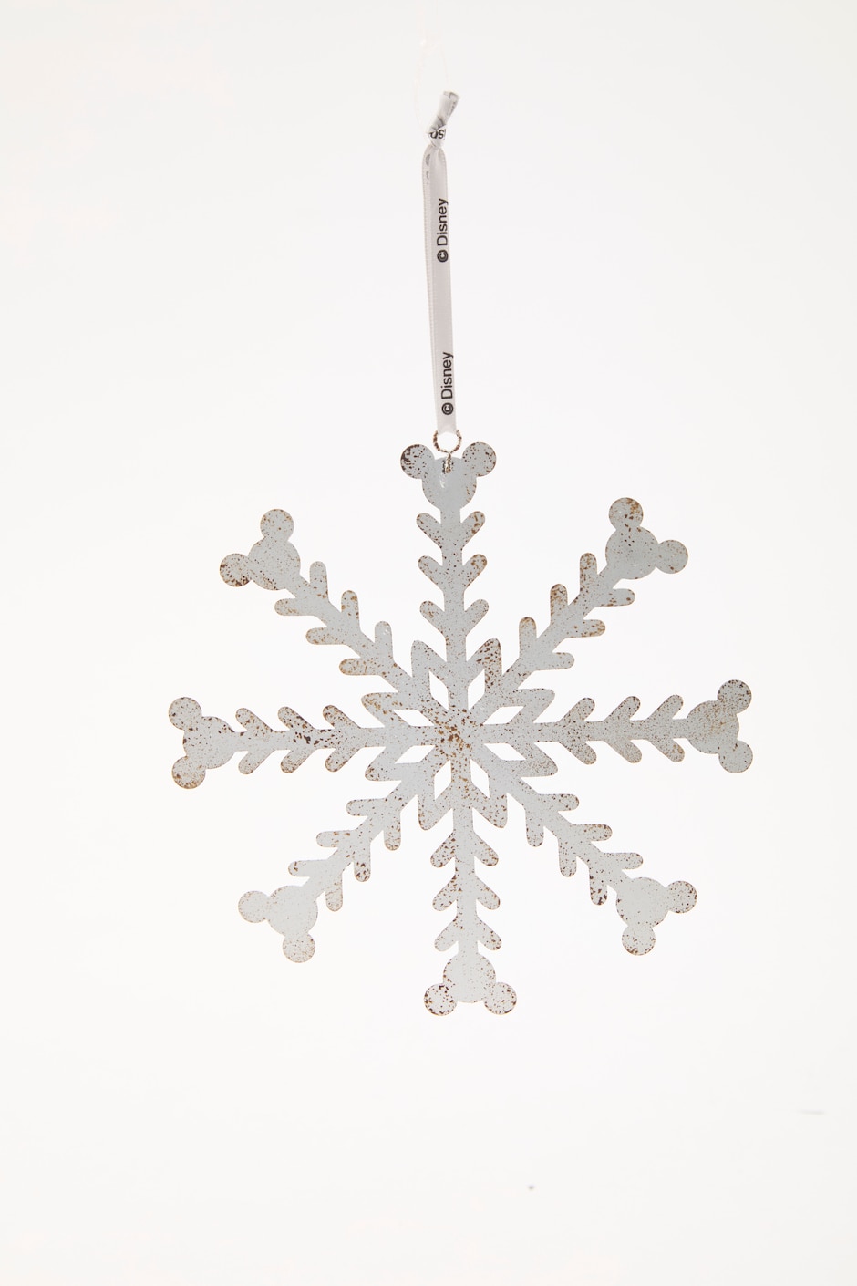 Ornamento Navidad copo de nieve Mickey Mouse