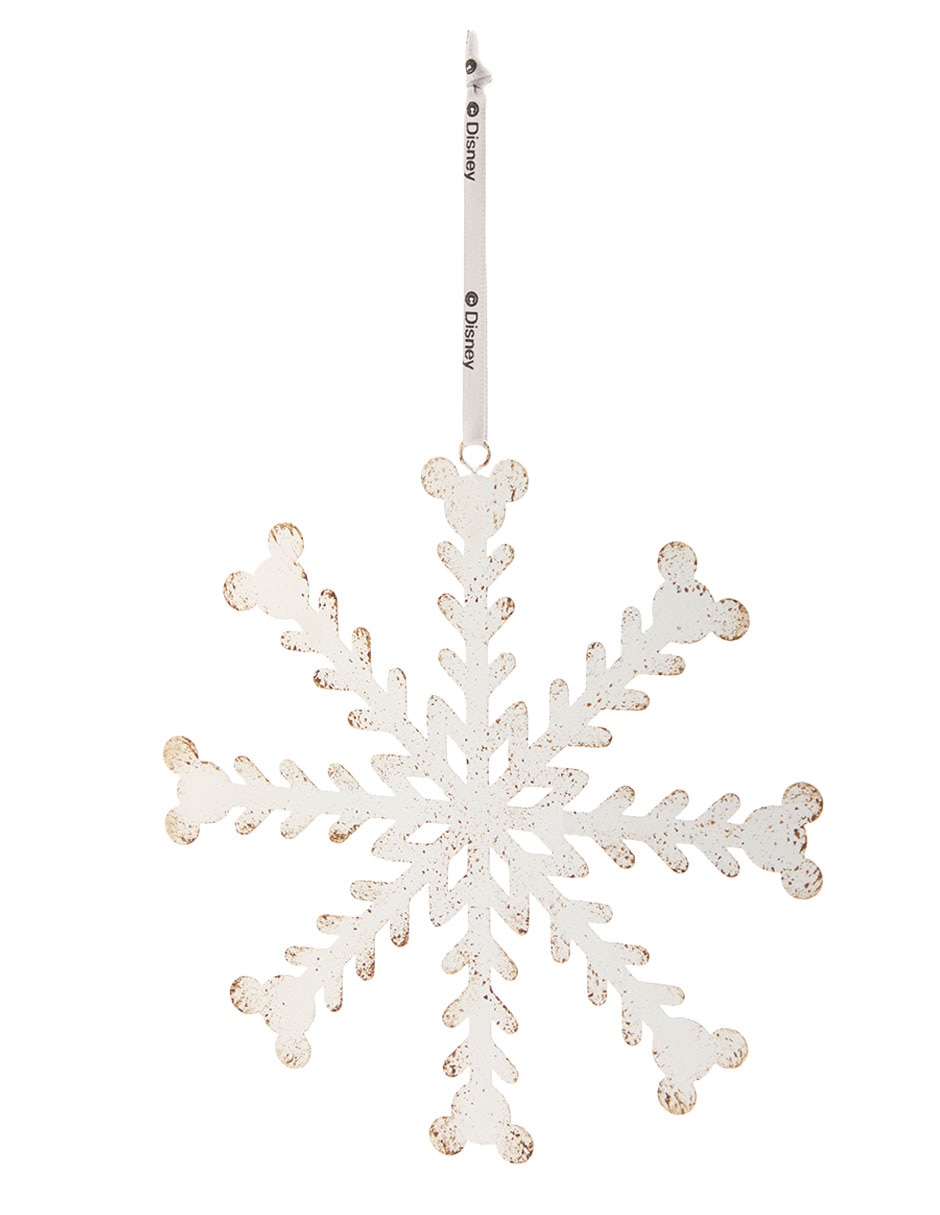 Ornamento Navidad copo de nieve Mickey Mouse 3