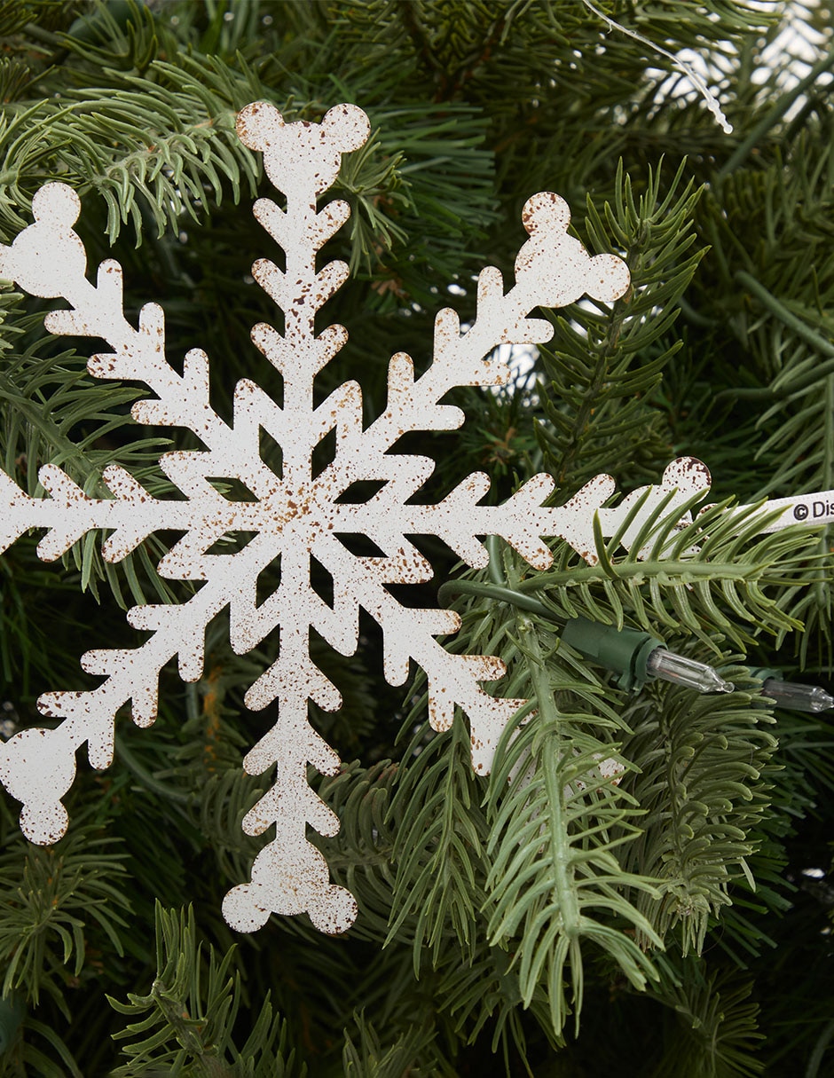 Ornamento Navidad copo de nieve Mickey Mouse 5