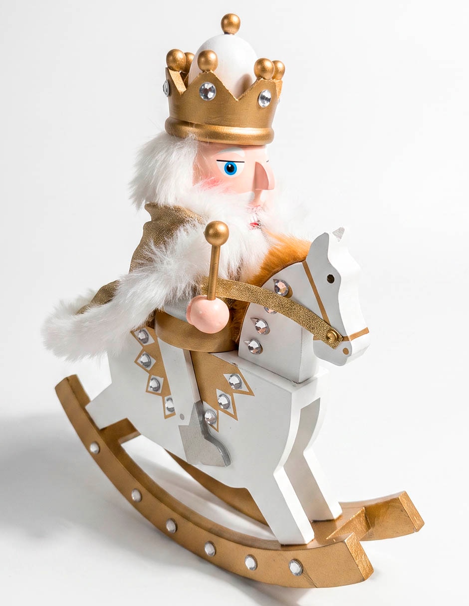 Figura decorativa navideña de cascanueces