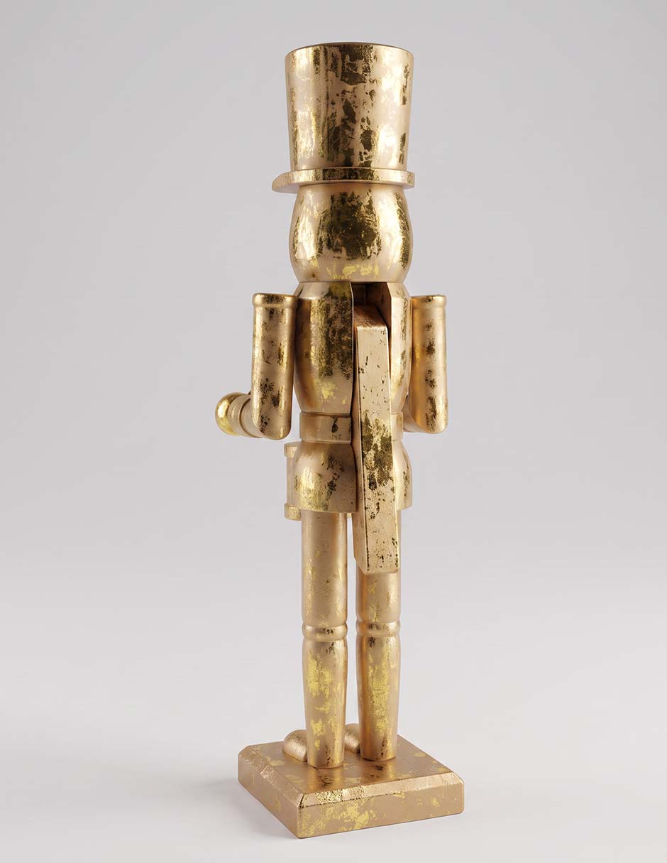 Figura decorativa navideña de cascanueces 3