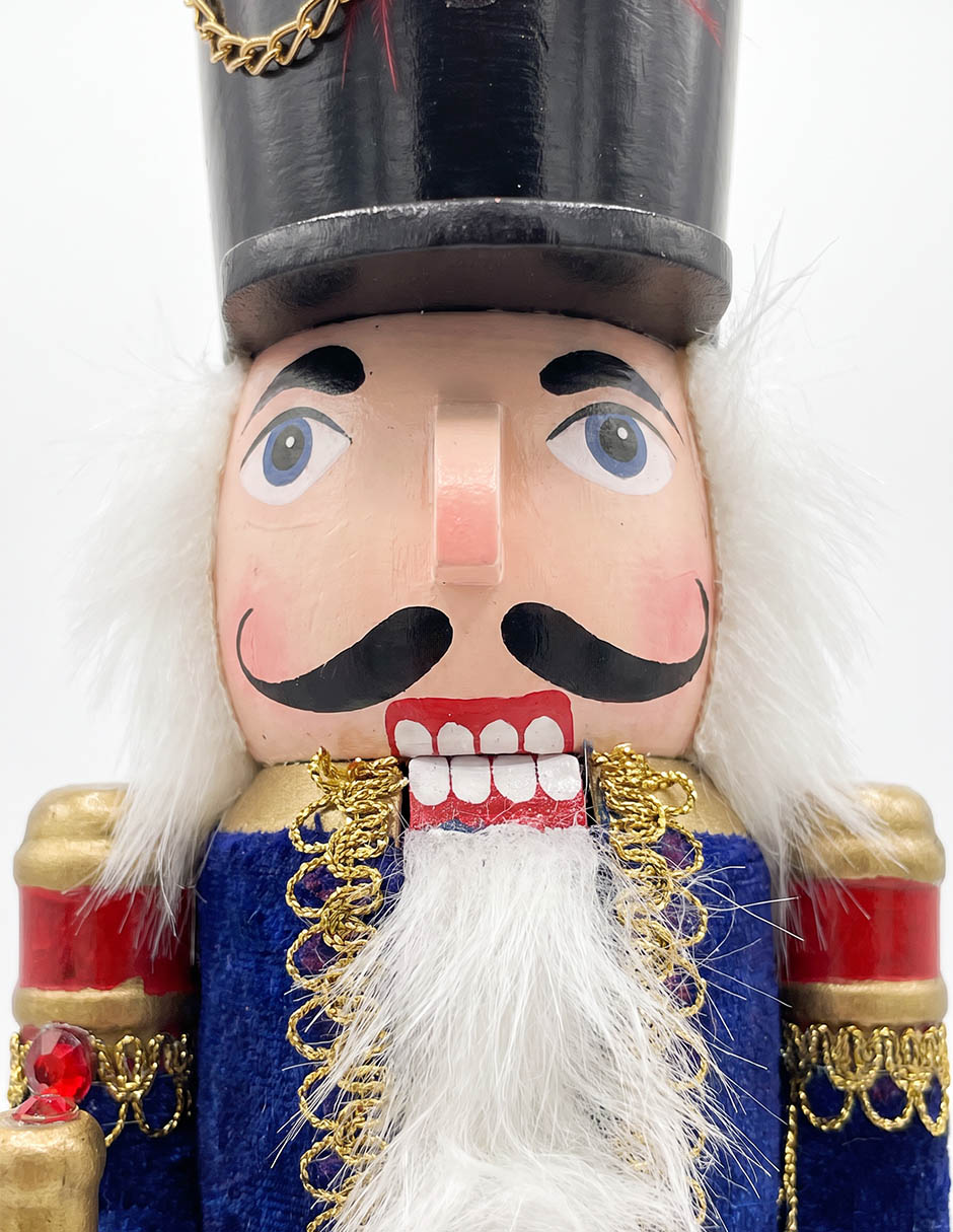 Figura decorativa navideña de cascanueces 5