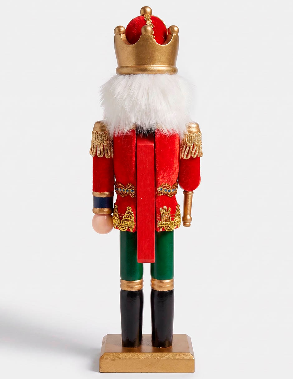 Figura decorativa navideña de cascanueces 3