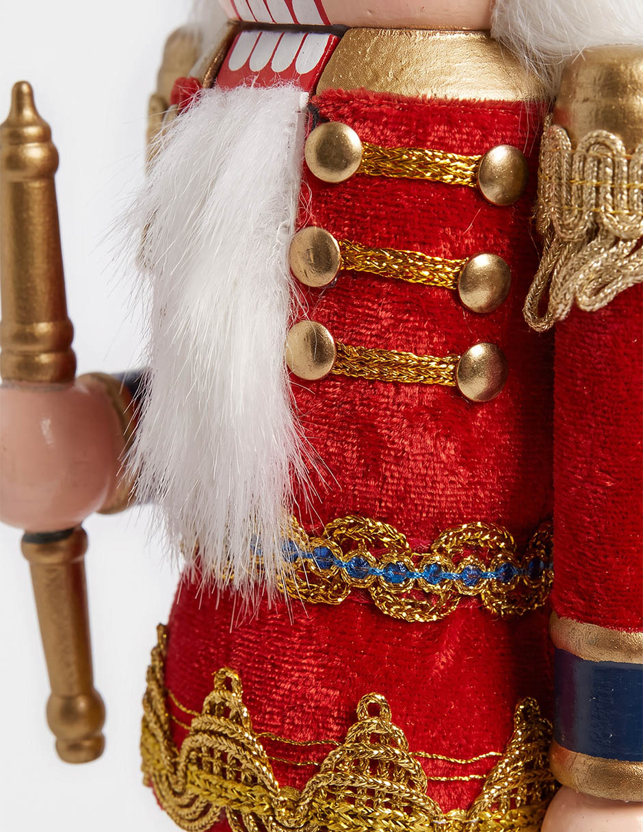 Figura decorativa navideña de cascanueces 5