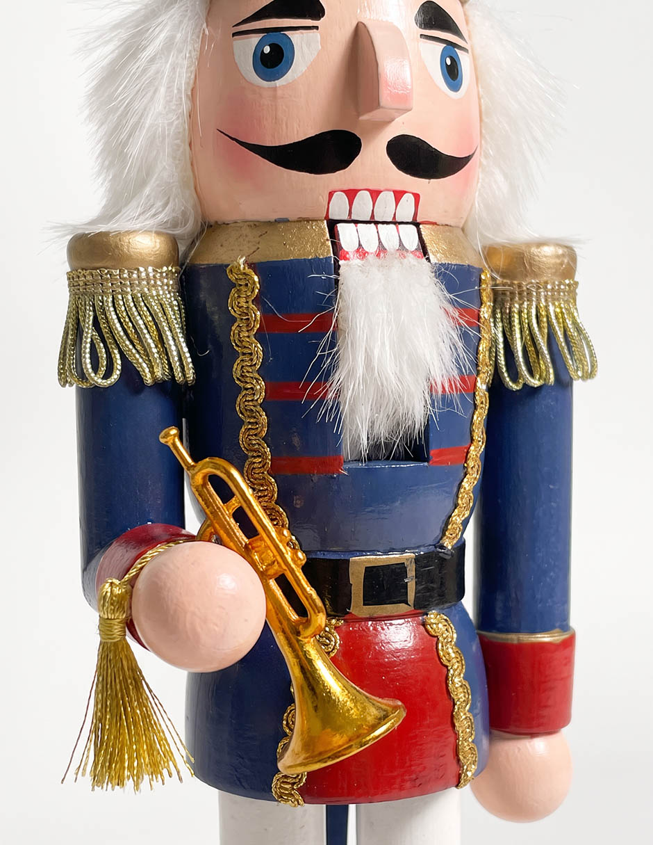 Figura decorativa navideña de cascanueces 4