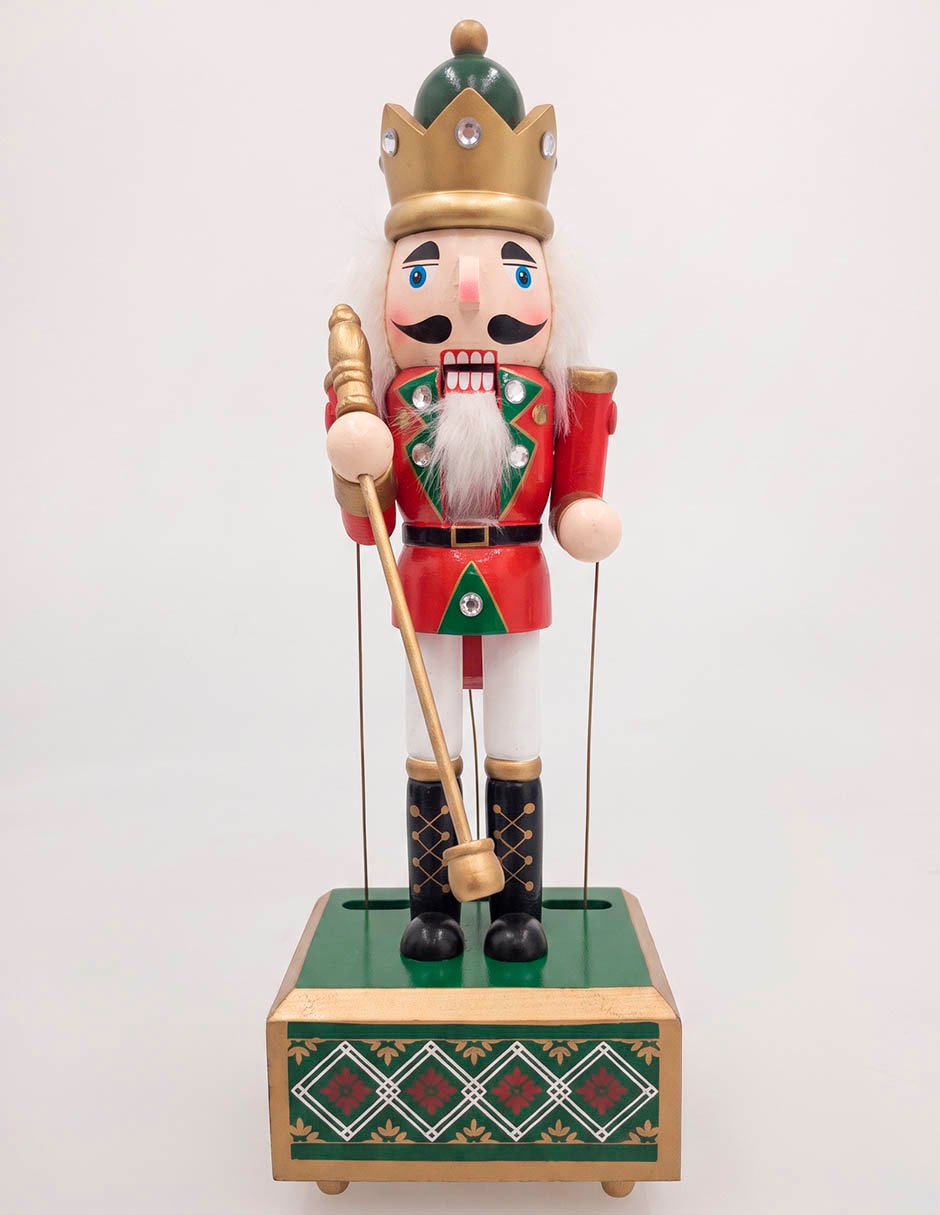 Figura decorativa de cascanueces