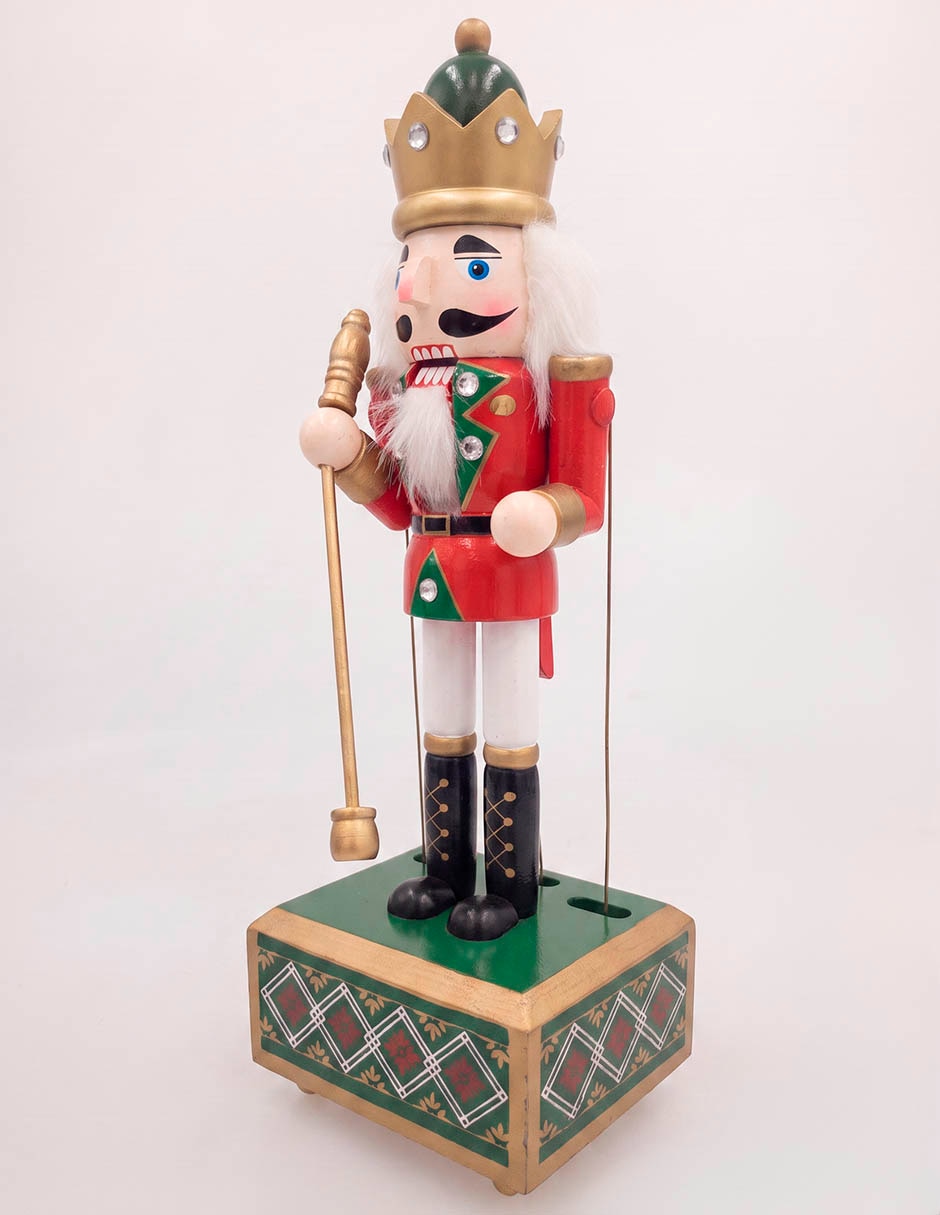 Figura decorativa de cascanueces