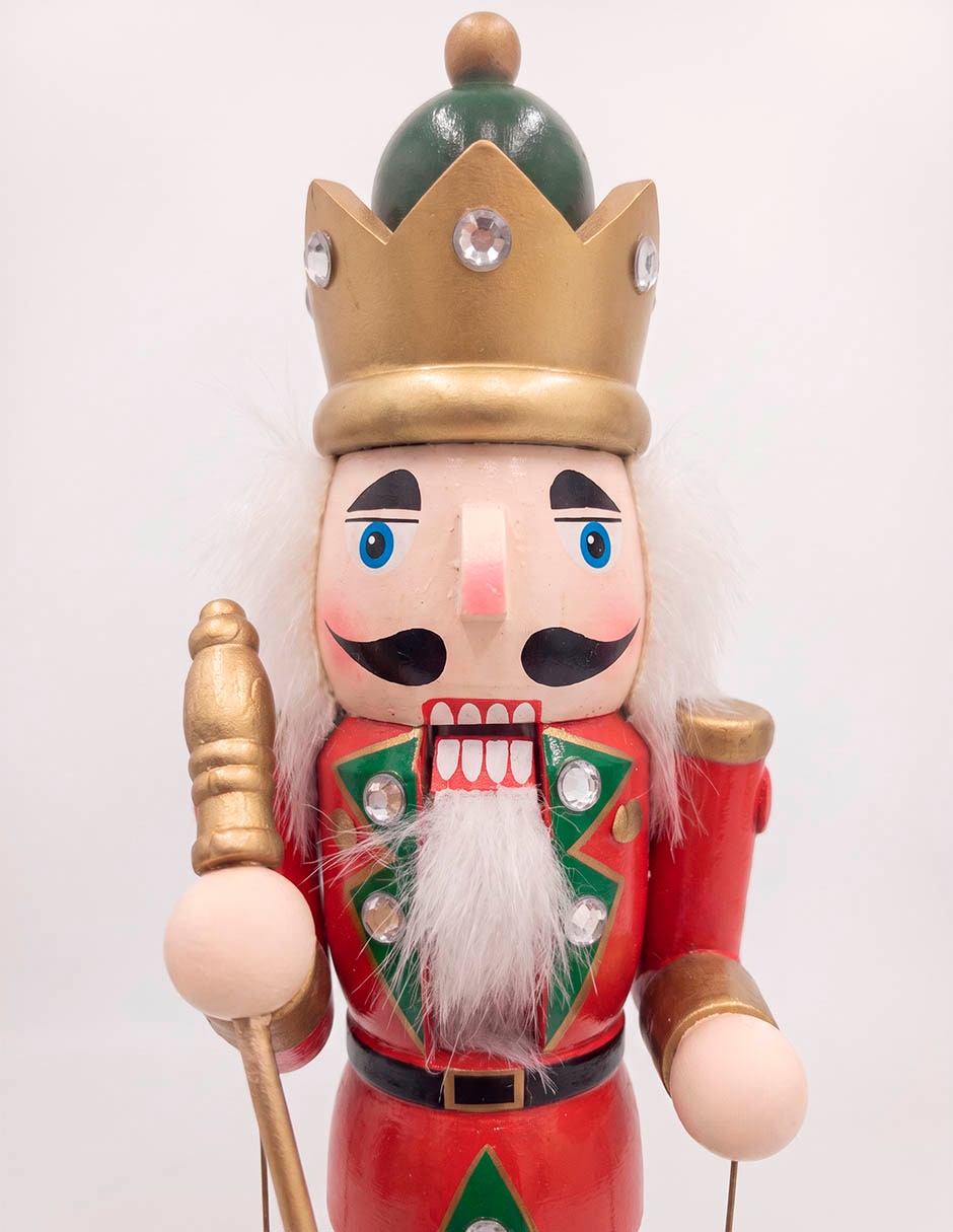 Figura decorativa de cascanueces
