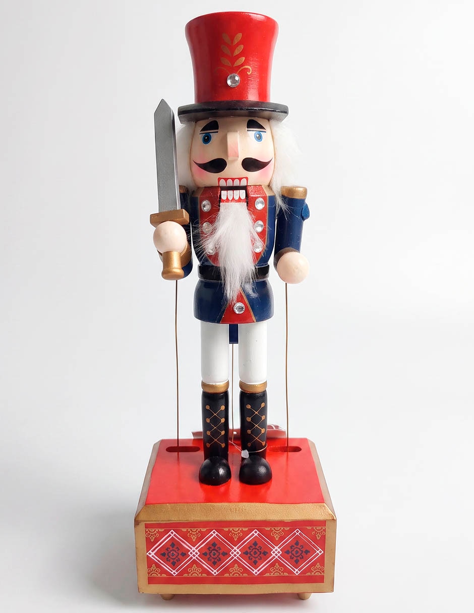 Figura decorativa de cascanueces