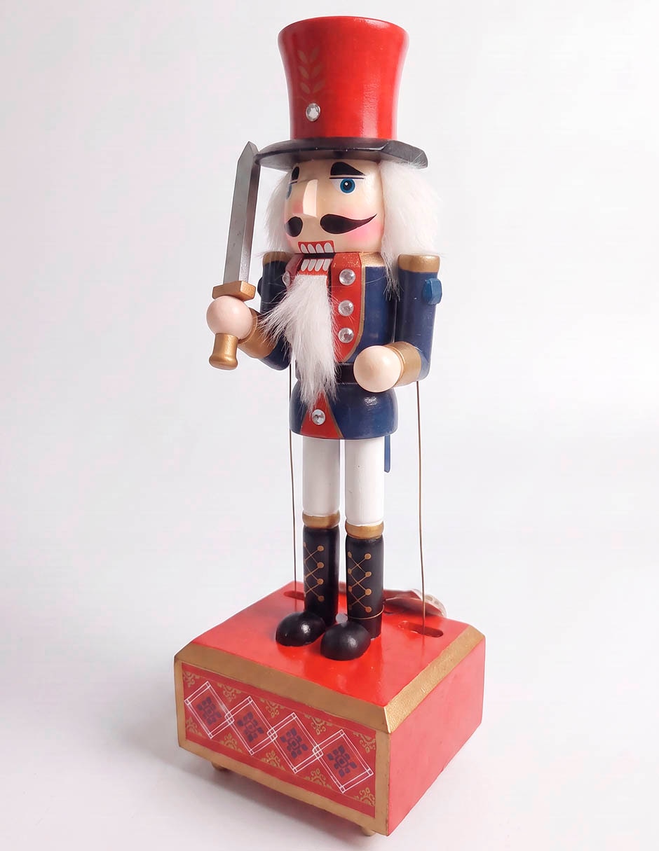 Figura decorativa de cascanueces