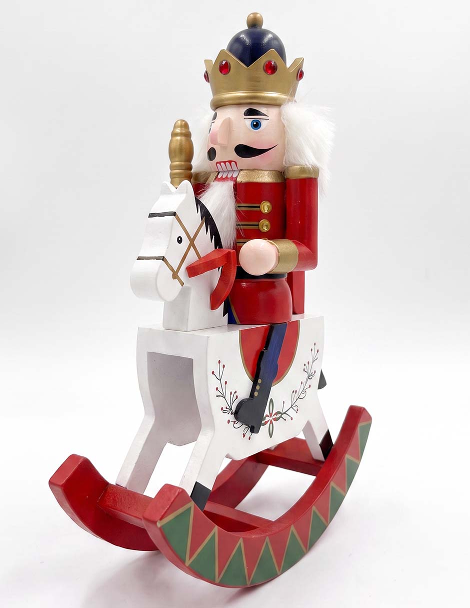Figura decorativa navideña de cascanueces 2