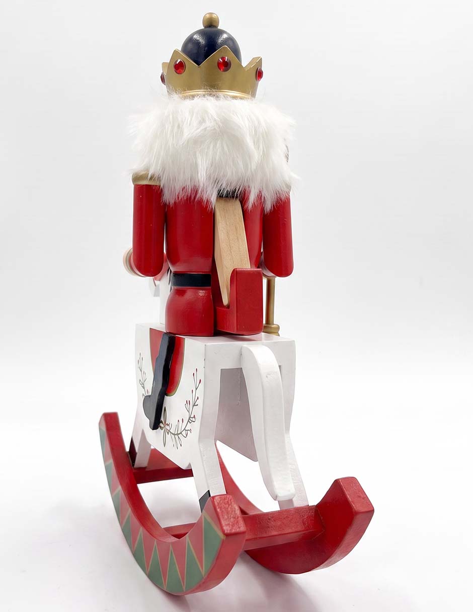 Figura decorativa navideña de cascanueces 3