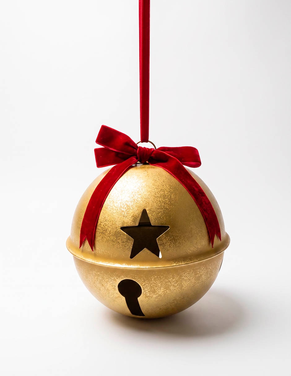 Ornamento Navidad cascabel