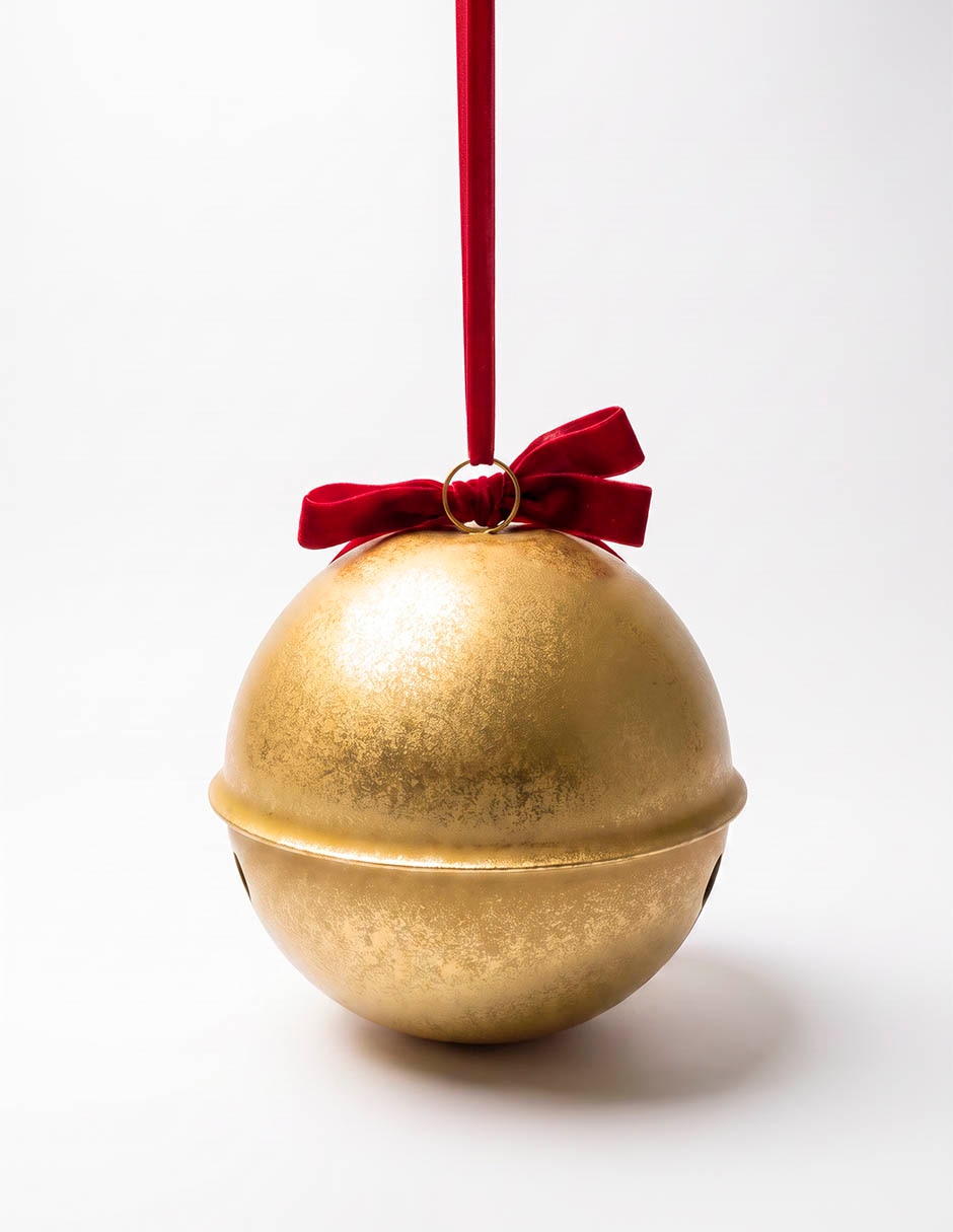 Ornamento Navidad cascabel 2