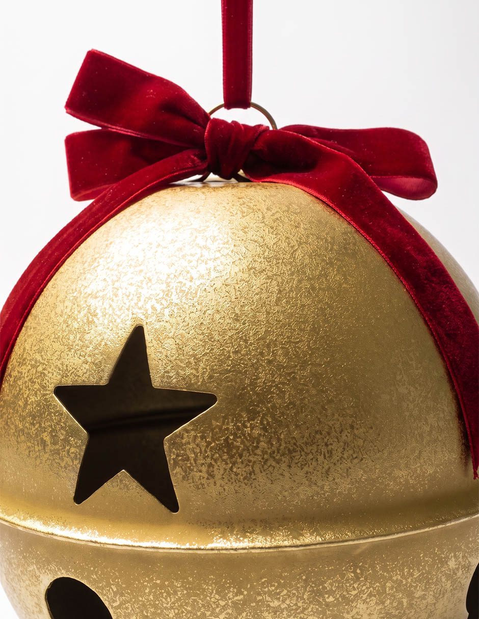 Ornamento Navidad cascabel 3