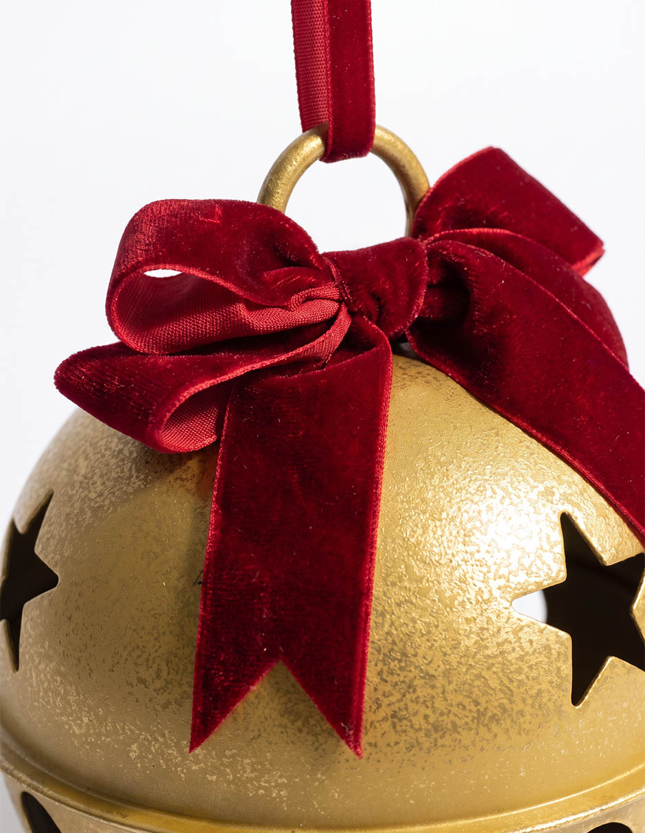 Ornamento Navidad cascabel 3