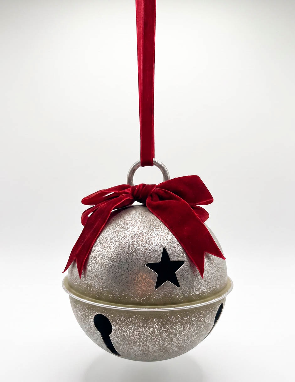 Ornamento Navidad cascabel 2