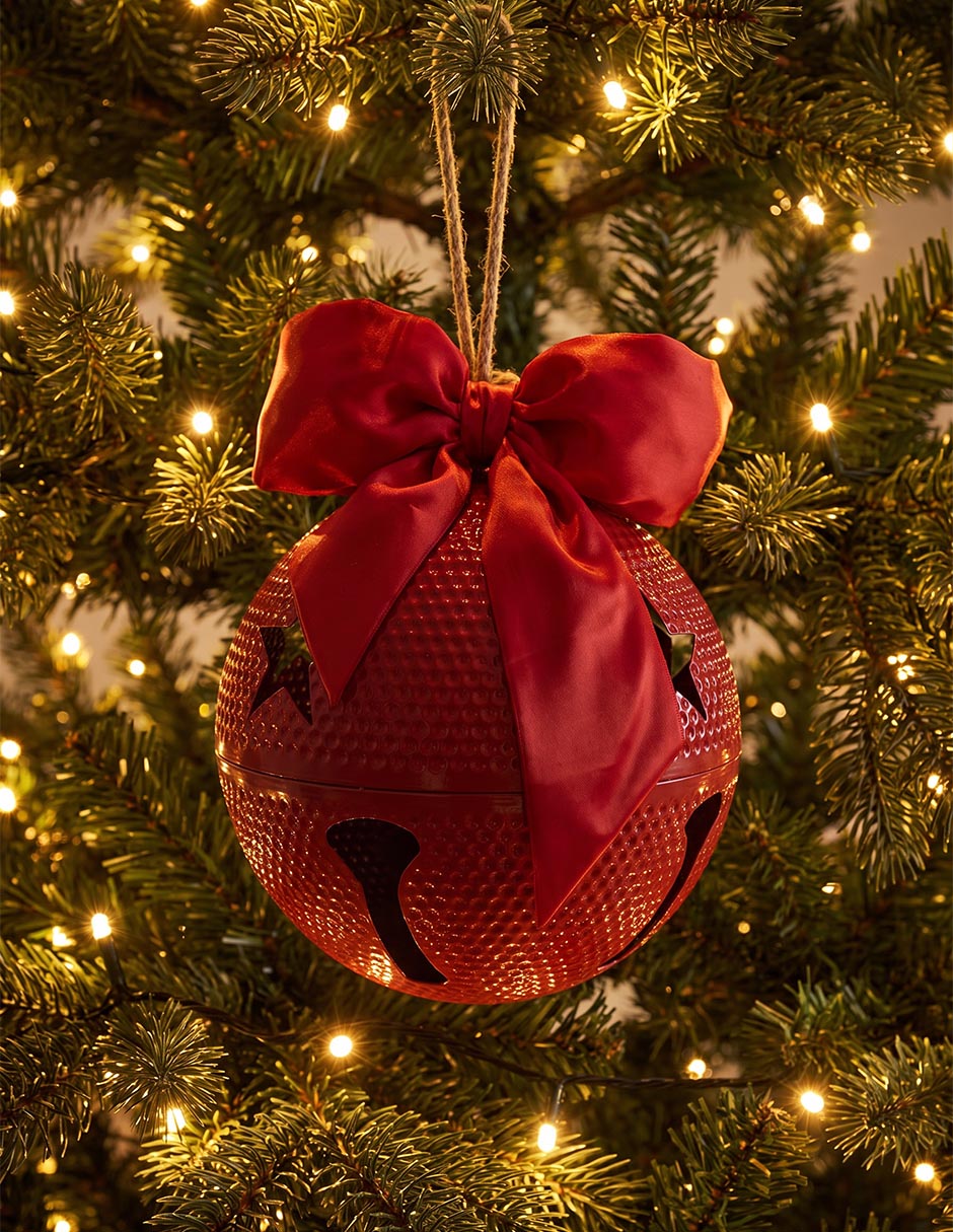 Ornamento Navidad esfera 4