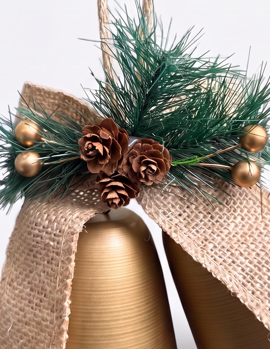 Ornamento Navidad campana 3