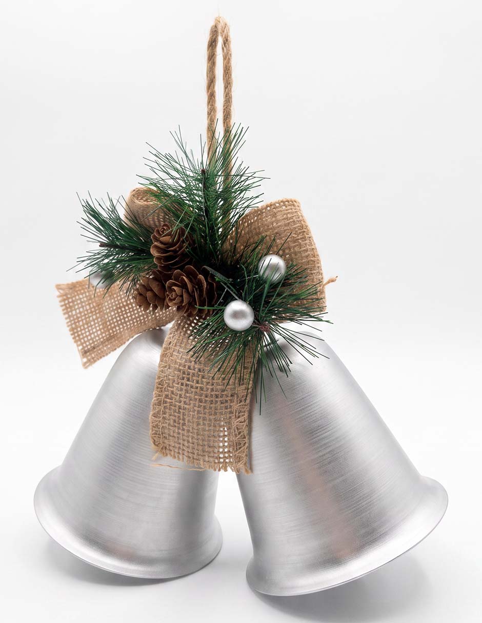 Ornamento Navidad campanas 2
