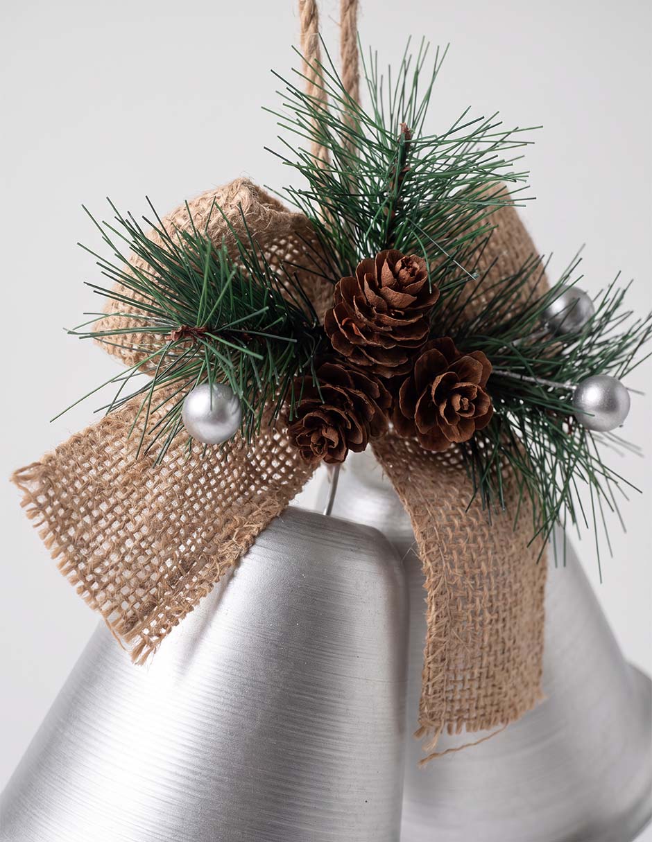 Ornamento Navidad campanas 4