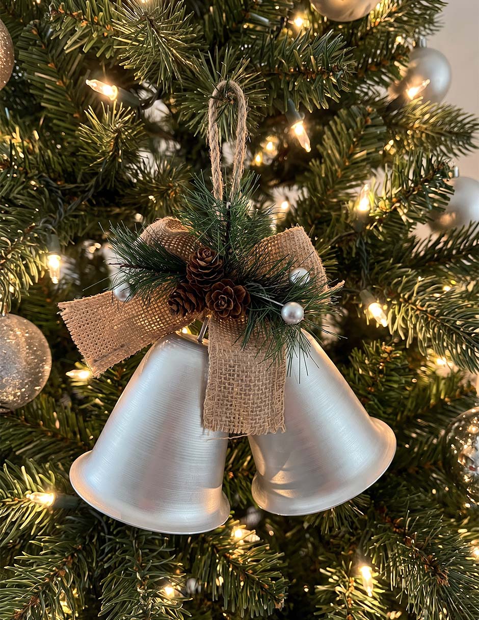 Ornamento Navidad campanas 5