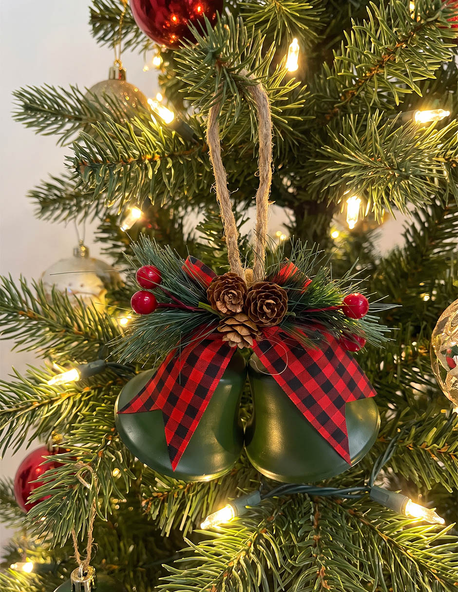 Ornamento Navidad campana 4