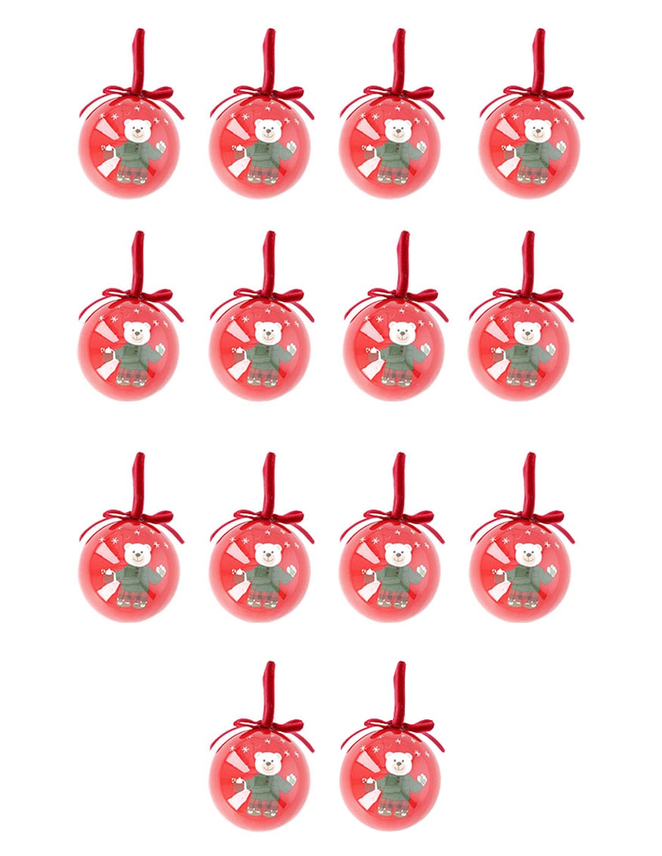 Set de esfera navideña con 14 piezas 1