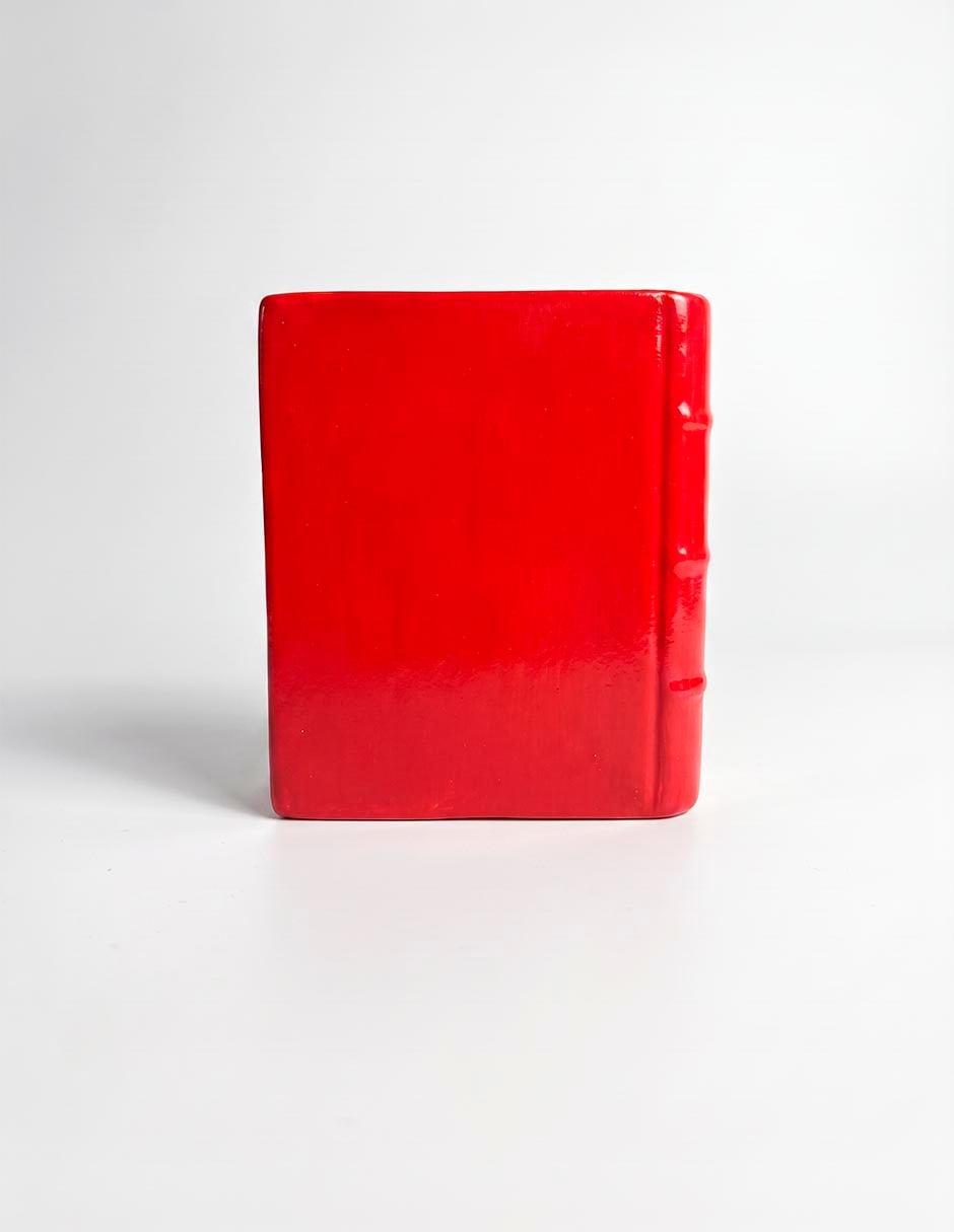 Figura decorativa navideña de libro 2