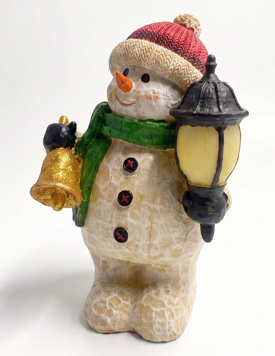 Figura decorativa navideña de snowman 2