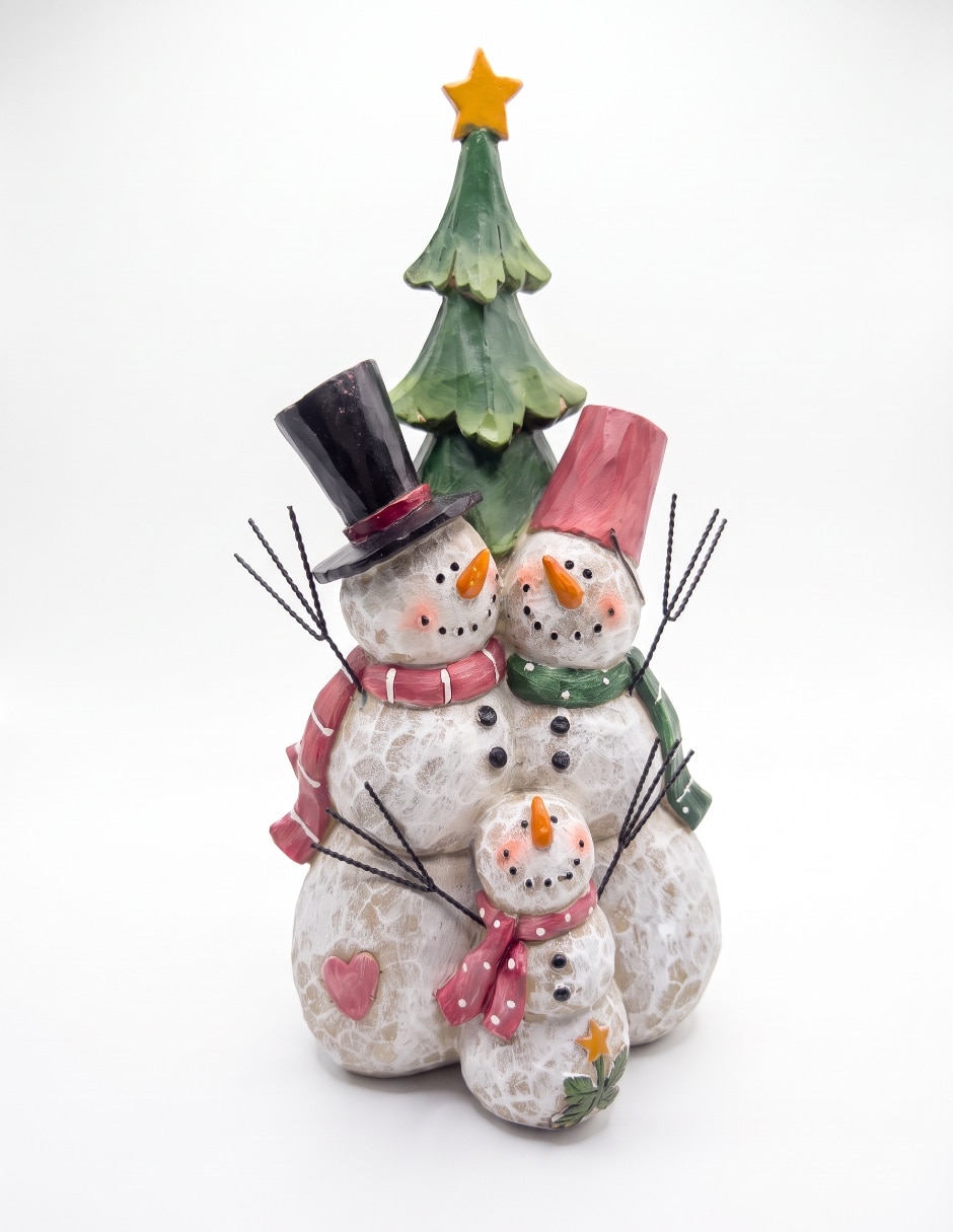 Figura de familia snowman 3
