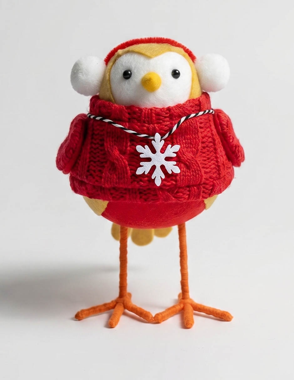 Figura decorativa de pájaro 1