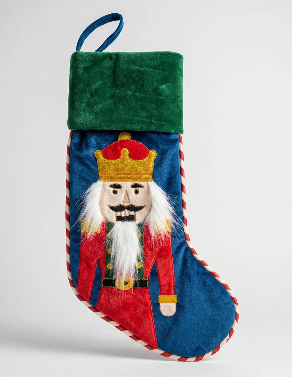 Bota navideña estampado navideño Bota navideña estampado navideño