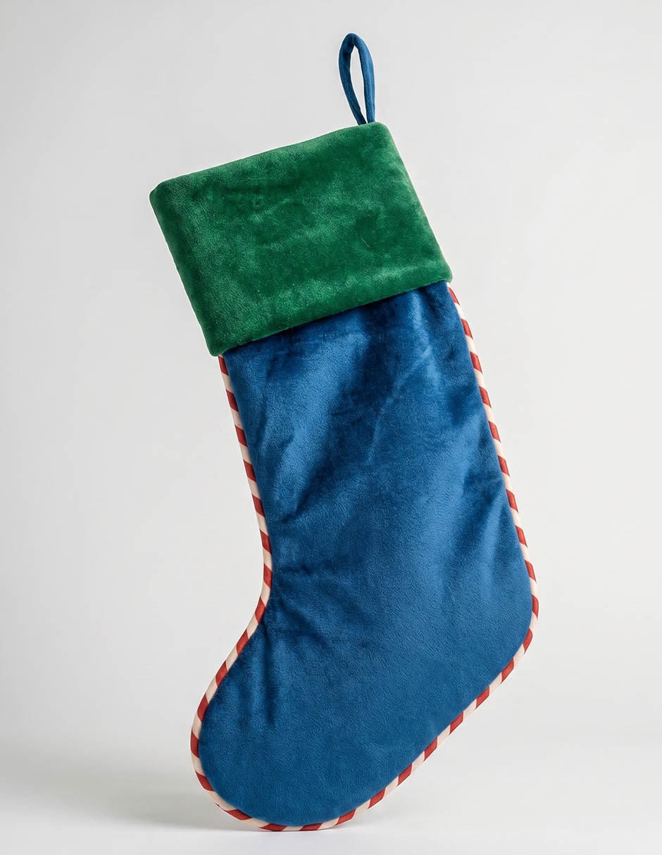 Bota navideña estampado navideño 3