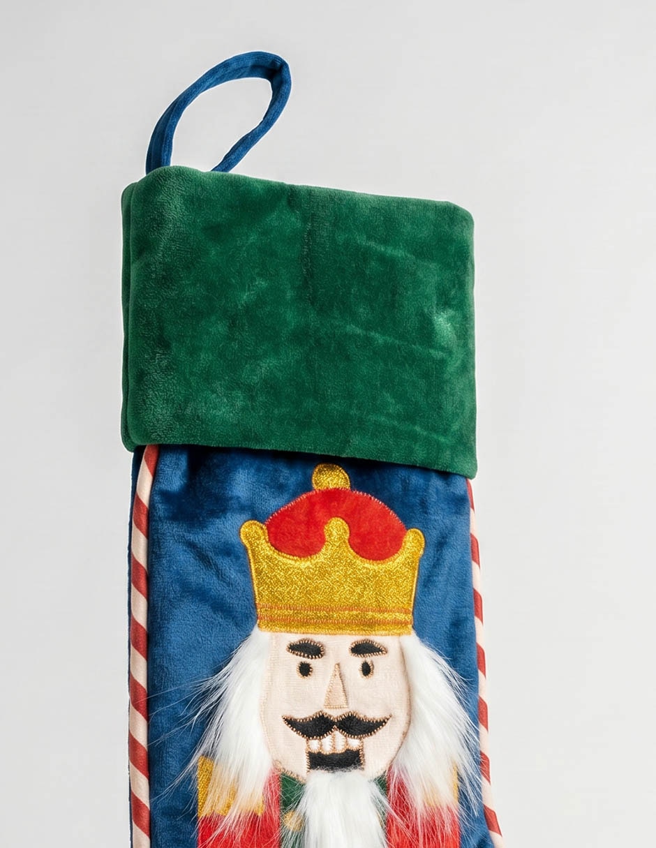 Bota navideña estampado navideño 2