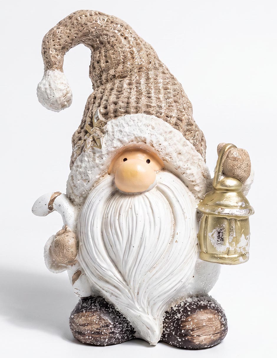 Figura decorativa navideña de gnomo Figura decorativa navideña de gnomo