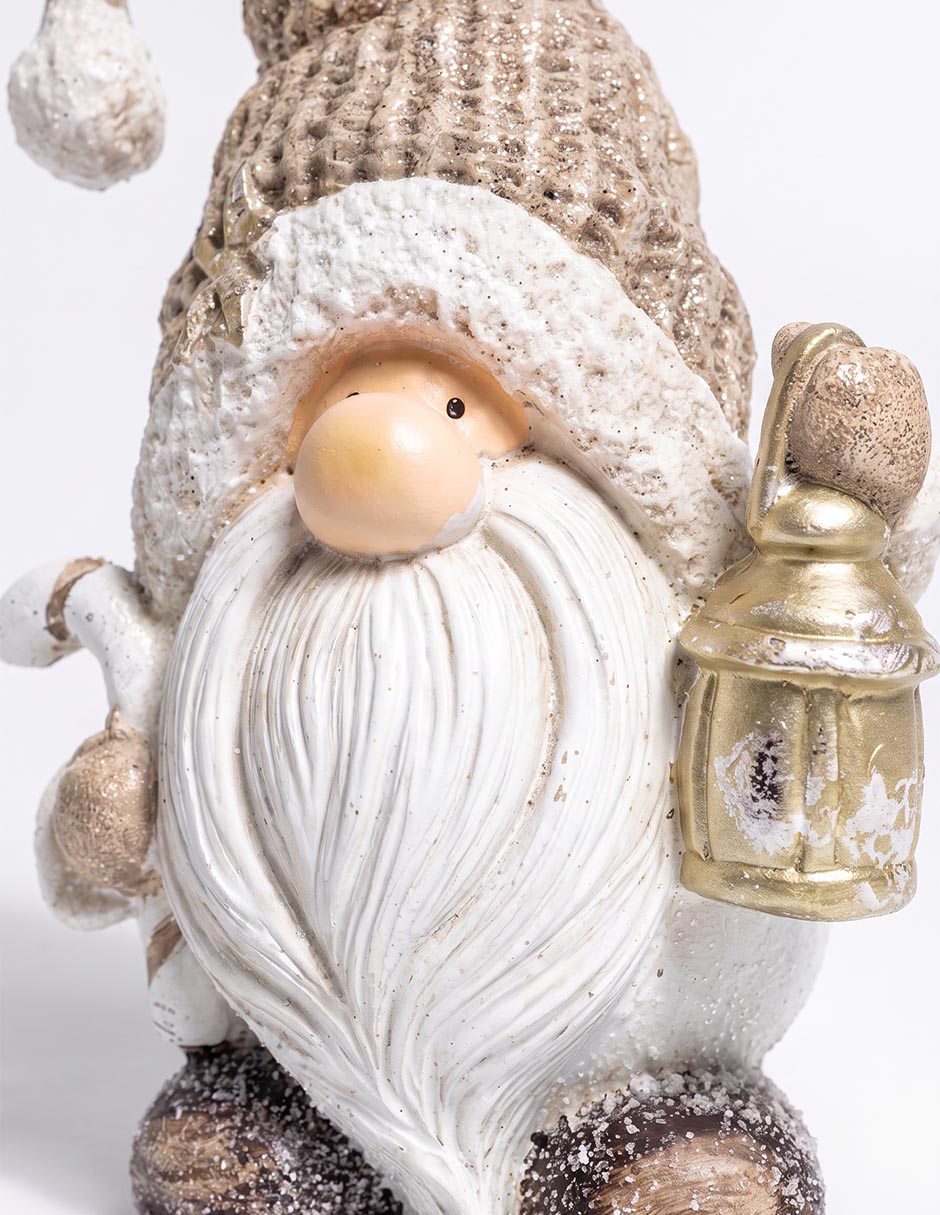 Figura decorativa navideña de gnomo 3