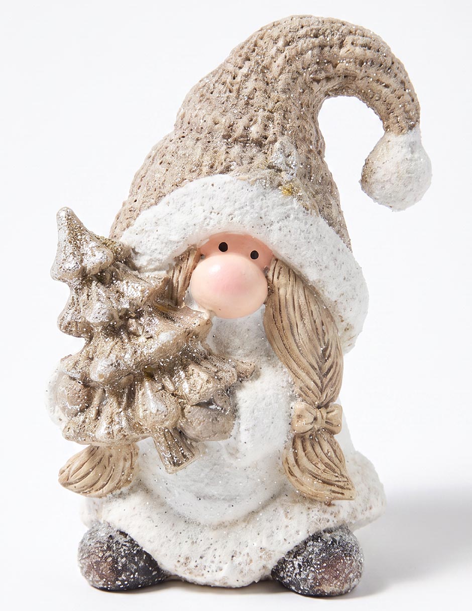 Figura decorativa navideña de gnomo Figura decorativa navideña de gnomo