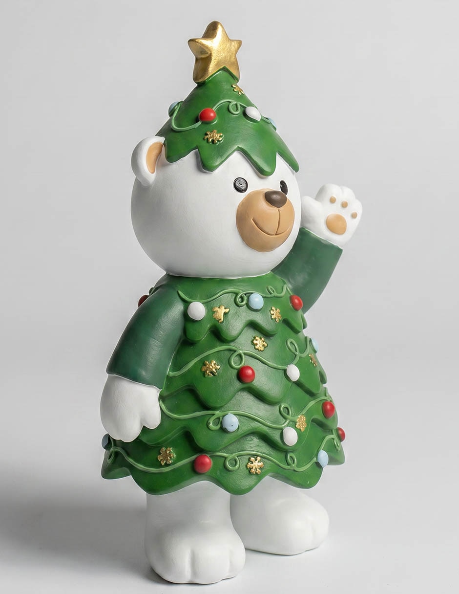 Figura decorativa navideña de árbol 2