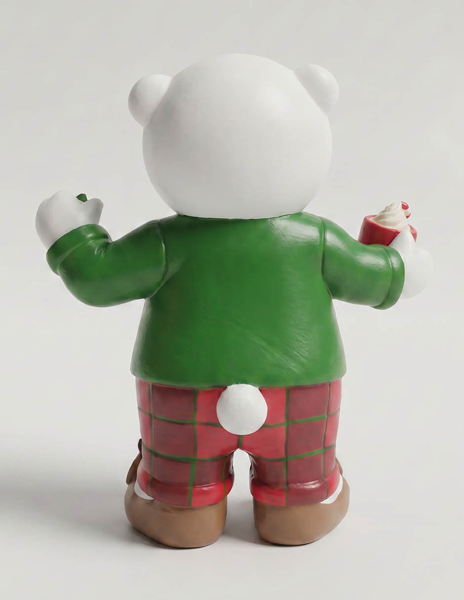 Figura decorativa de oso