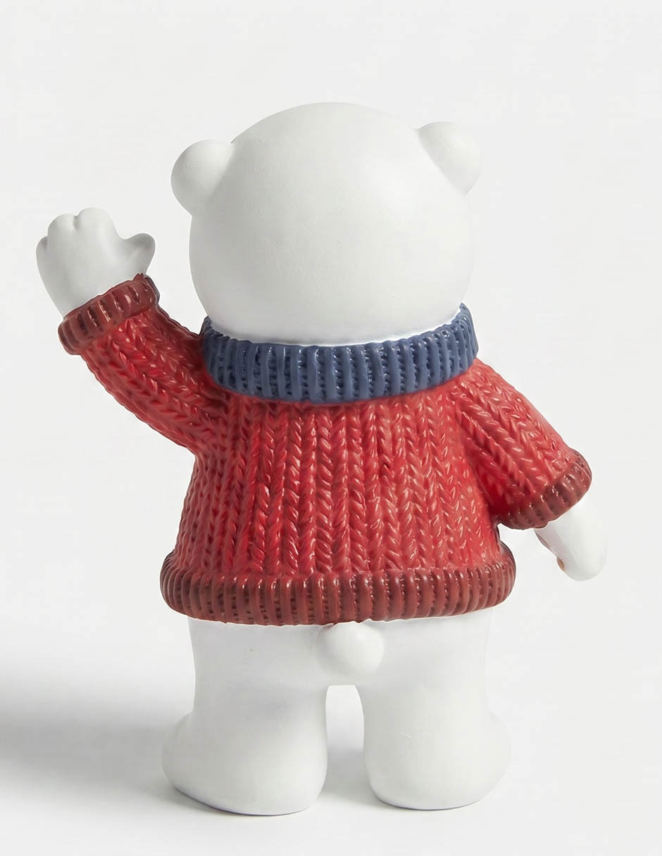 Figura decorativa navideña de oso 3