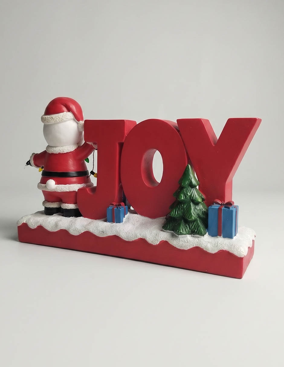 Figura decorativa navideña de bolo 3