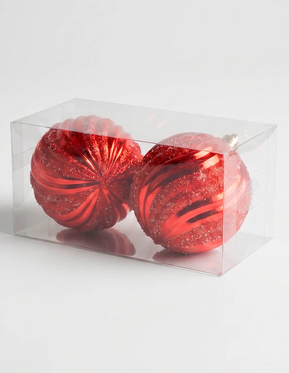 Set de esfera navideña con 2 piezas 3