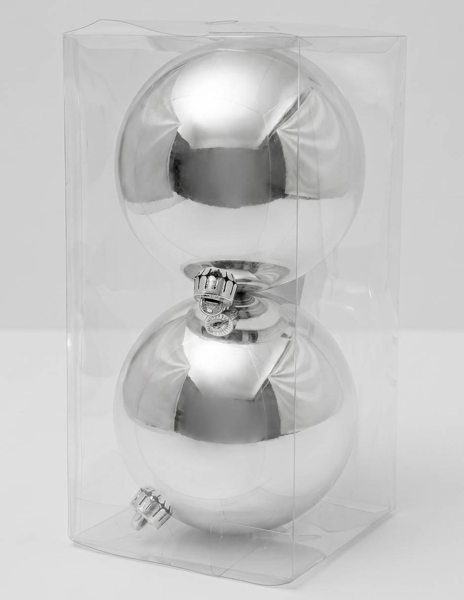 Set de esfera navideña con 2 piezas
