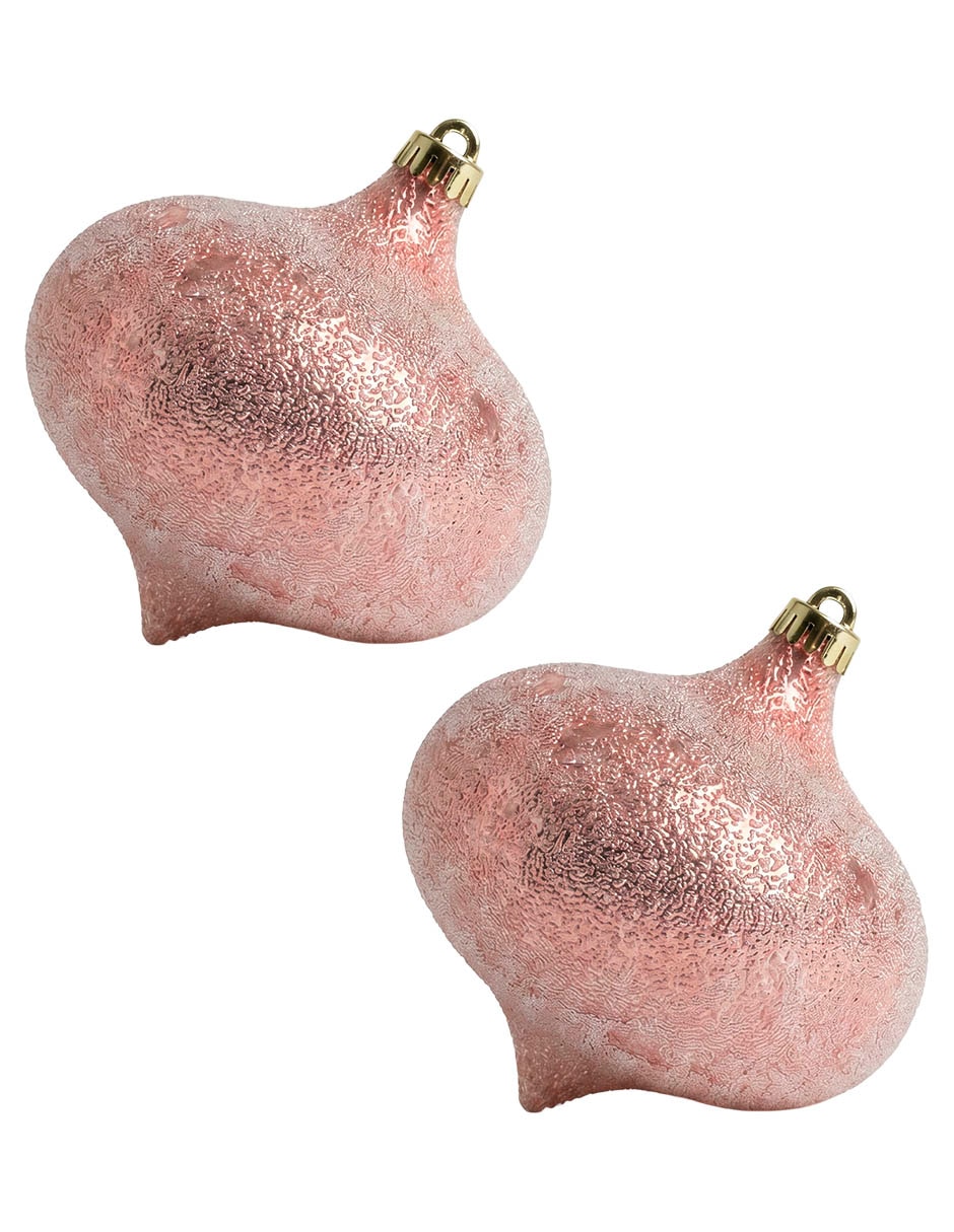 Set de ornamentos navideños cebolla