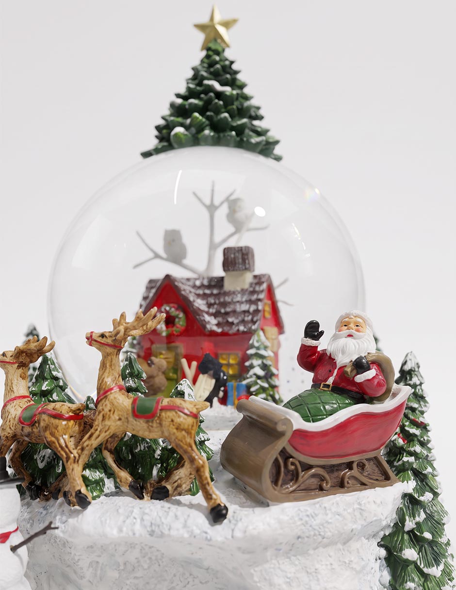 Bola de agua de navidad 3