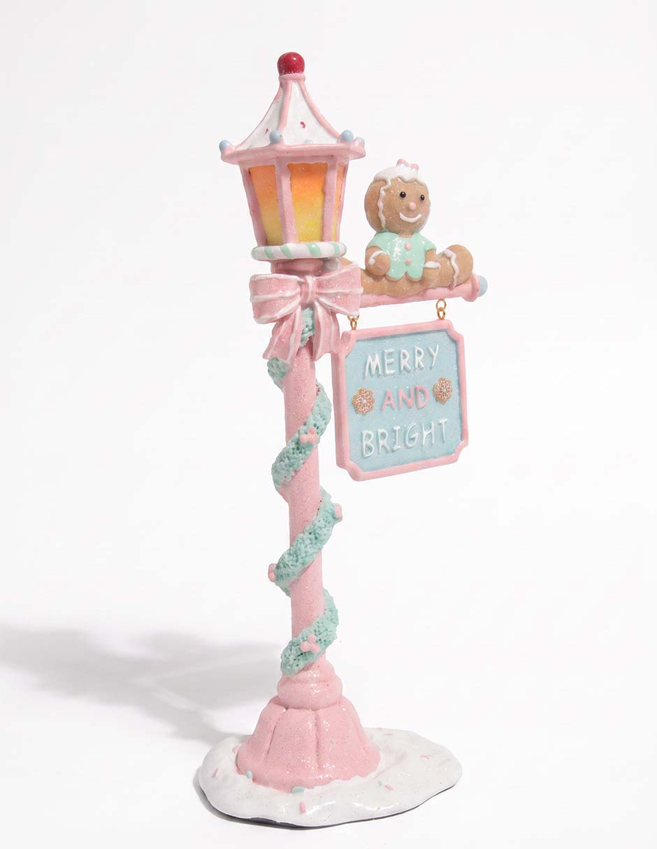 Figura decorativa navideña de faro 3