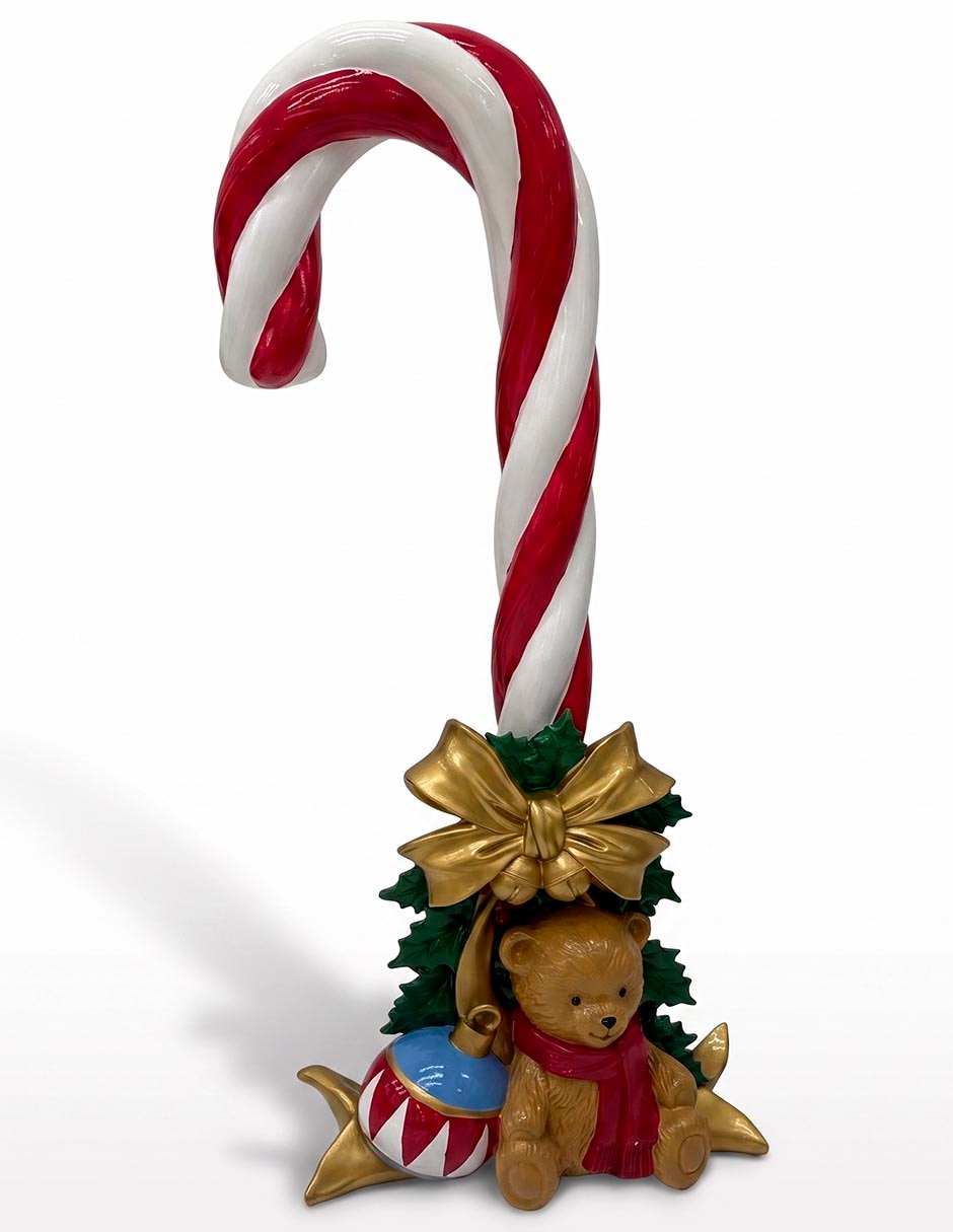 Figura decorativa navideña de bastón 1