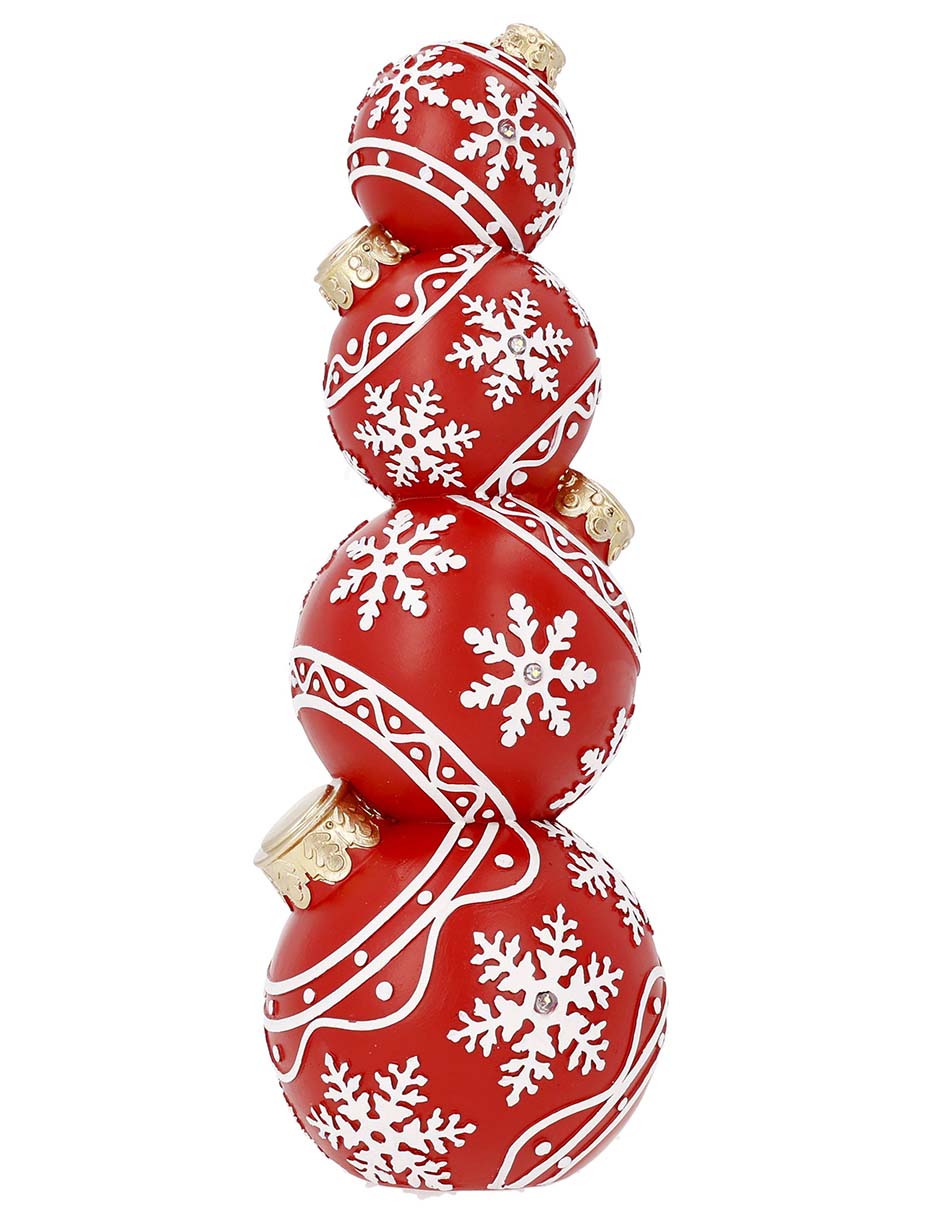 Figura Decorativa Navideña De Esfera De Resina Figura Decorativa Navideña De Esfera De Resina