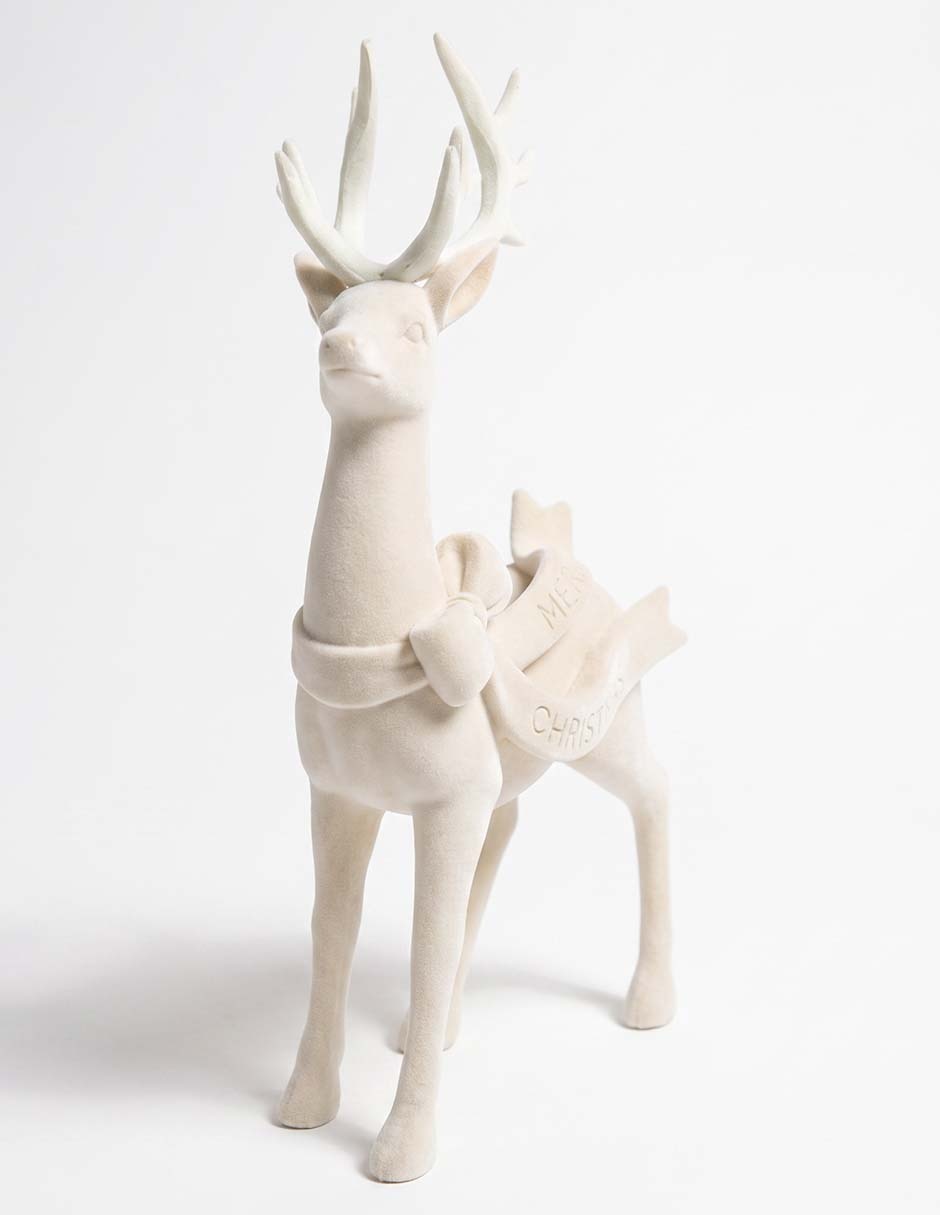 Figura decorativa navideña de reno 1